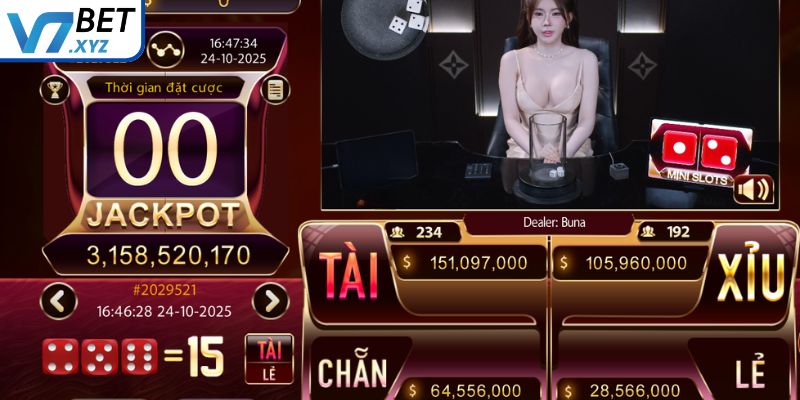 Tài Xỉu Online - Game Hot Tại V7Bet Cho Người Yêu Xúc Xắc 2 Cửa bộ đôi đồng nhất